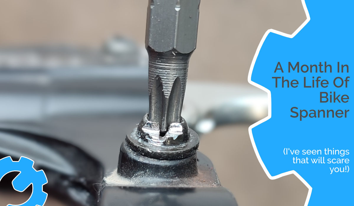 Things we've seen this month in the Belfast bicycle repair workshop.