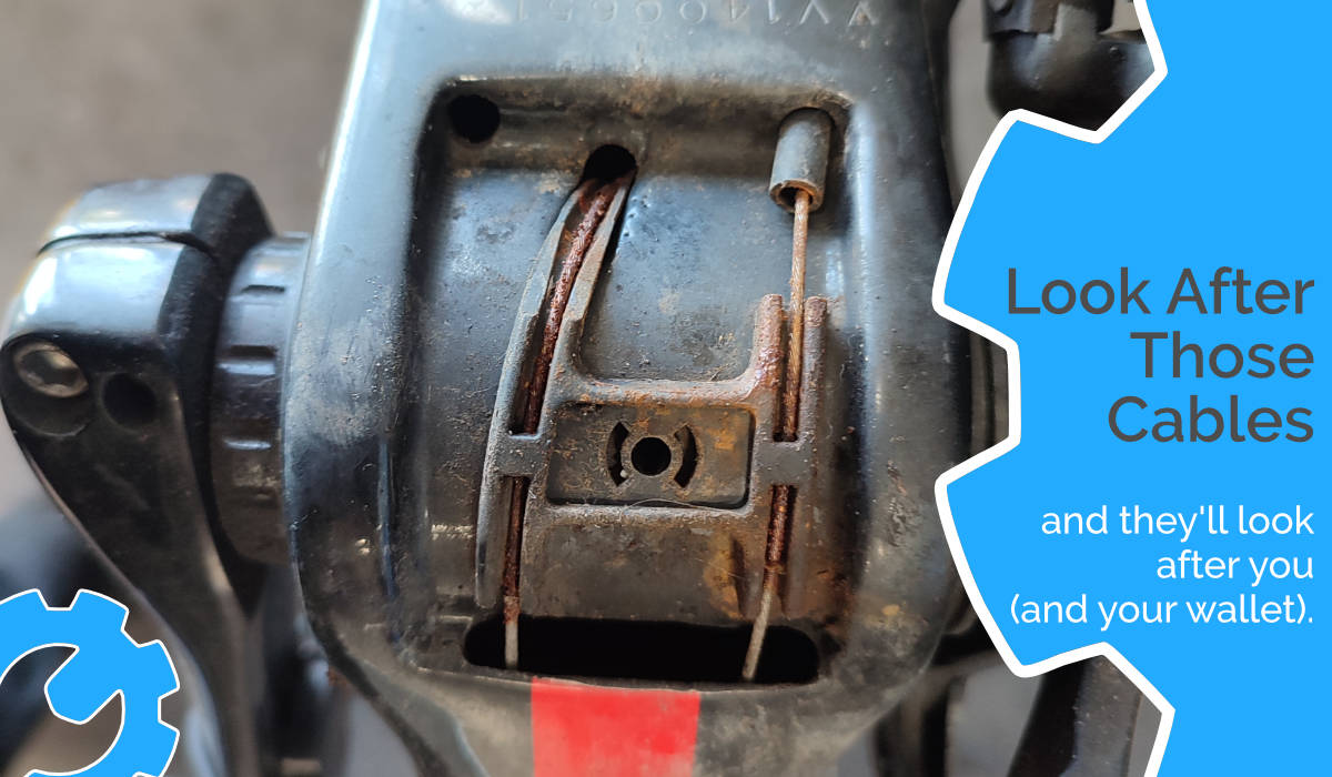 Hoe to maintain your bicycles cables in Belfast